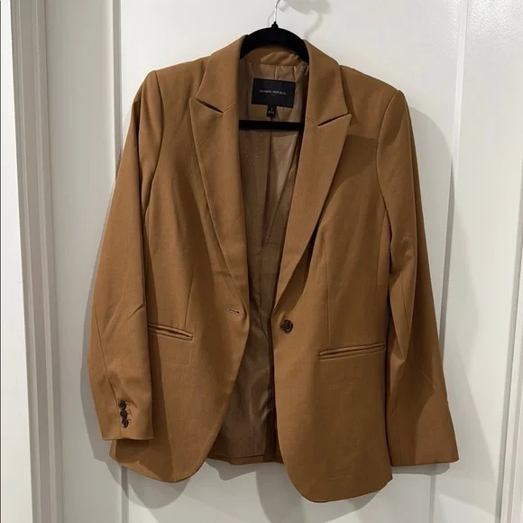 Banana Republic Camel/Tan Blazer - Picture 2 of 7